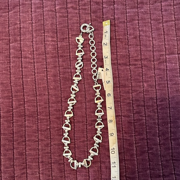 NWT Chico’s Silver Toned Link Necklace in Box. Great gift! - Picture 5 of 6